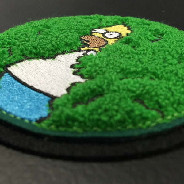 'DISAPPEARING HOMER' PATCH, PIN & KEYRING COMBO!