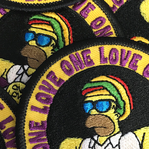 HOMER'S 'ONE LOVE' PATCH