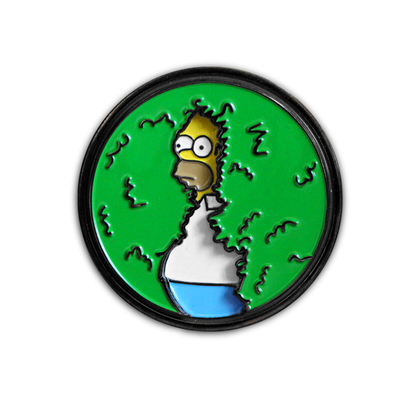 'DISAPPEARING HOMER' PATCH, PIN & KEYRING COMBO!