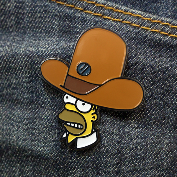 HOMER'S OVERSIZED NOVELTY HAT ENAMEL PIN