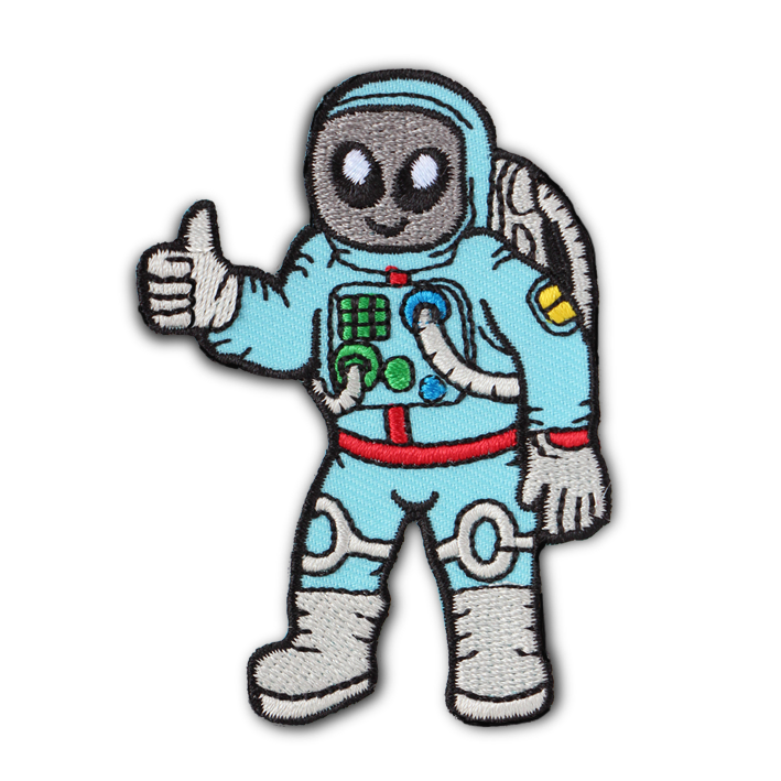 THE ALIEN ASTRONAUT PATCH