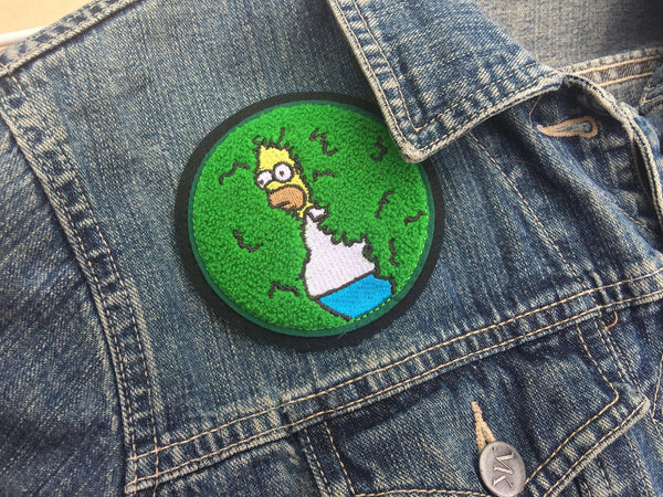 'DISAPPEARING HOMER' PATCH & PIN COMBO!